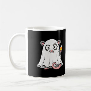 Süßes-Geist-Opossum-Halloween-Tasse Kaffeetasse