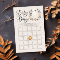 Süßes Geister-Halloween-Baby-Bingo-Duschspiel