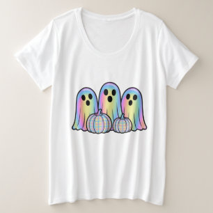 Süßes Geister-Trio Halloween T-Shirt  Adorable Kaw