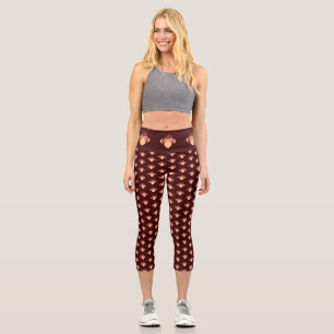 Süßes, gepixeltes Affengesicht Notizbuch HP Laptop Capri Leggings