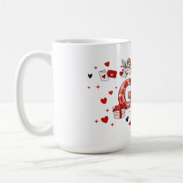 Süßes Geschenk zum Valentinstag für die Oma  Kaffeetasse