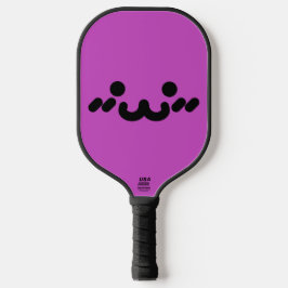 Süßes Gesicht Lila Pickleball Schläger