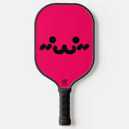 Süßes Gesicht Pink Pickleball Schläger