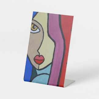 süßes Gesicht Sockelschild
