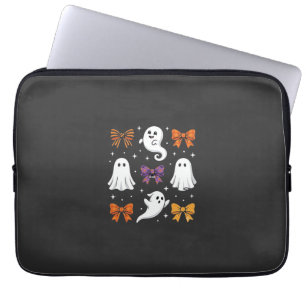 Süßes Gespenst mit Schleifen Halloween-Design_1 Laptopschutzhülle