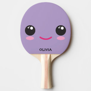 Süßes glückliches Kawaii-Gesicht - Individuelles P Tischtennis Schläger