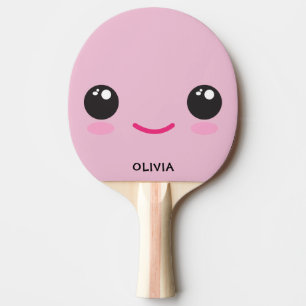 Süßes glückliches Kawaii-Gesicht - Individuelles P Tischtennis Schläger