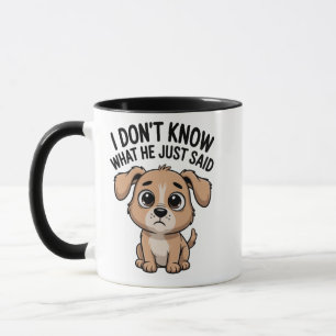 Süßes Golden Retriever Welpen Design Tasse