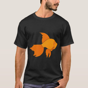Süßes Goldfischmuster T-Shirt