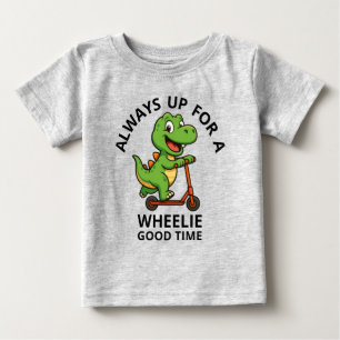 Süßes grünes Dinosaurier-T-Shirt für Kleinkinder Baby T-shirt