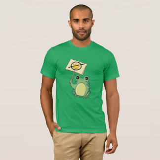 Süßes Grünes Keine Könige Frosch T-Shirt