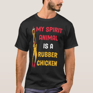 Süßes Gummihuhn leicht von Hunden ablenkbar T-Shirt