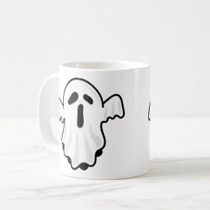 Süßes Halloween-Geist-Tasse-Design Kaffeetasse