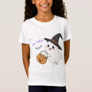 Süßes Halloween-Geister-Kinder-T-Shirt T-Shirt