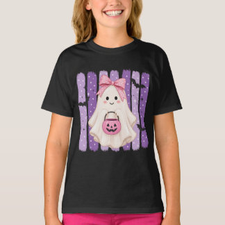 Süßes Halloween-Geister-Mädchen-T-Shirt T-Shirt