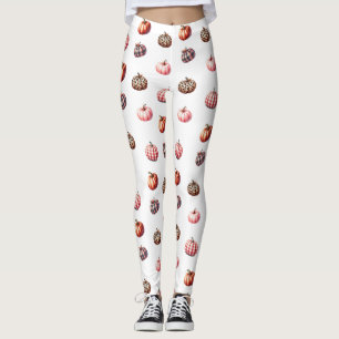 süßes Halloween-/Herbst-Kürbismuster Leggings