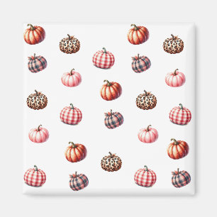 süßes Halloween-/Herbst-Kürbismuster Magnet