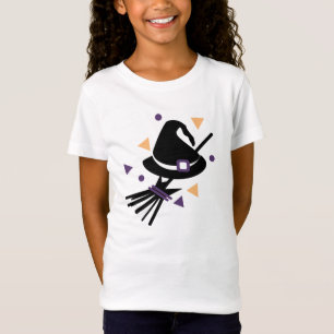 Süßes Halloween-Hexen-Konfetti-Kostenüm-Party T-Shirt