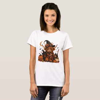 Süßes Halloween-Hochlandkuh-Shirt T-Shirt