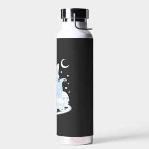 Süßes Halloween-Kätzchen Katze Gothic Ästhetik Ess Trinkflasche