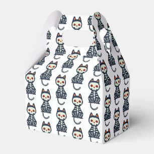 Süßes Halloween-Katzenmuster Geschenkschachtel
