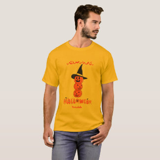 Süßes Halloween-Kürbis-Männer-T-Shirt T-Shirt