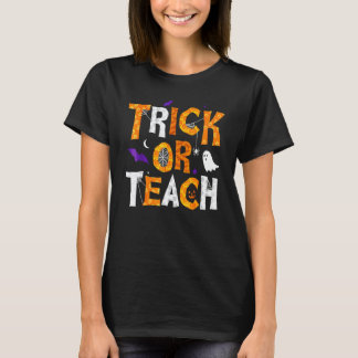 Süßes Halloween-Lehrer-Schulklassenraum-Herbst-Str T-Shirt