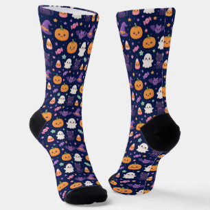 Süßes Halloween-Muster Socken