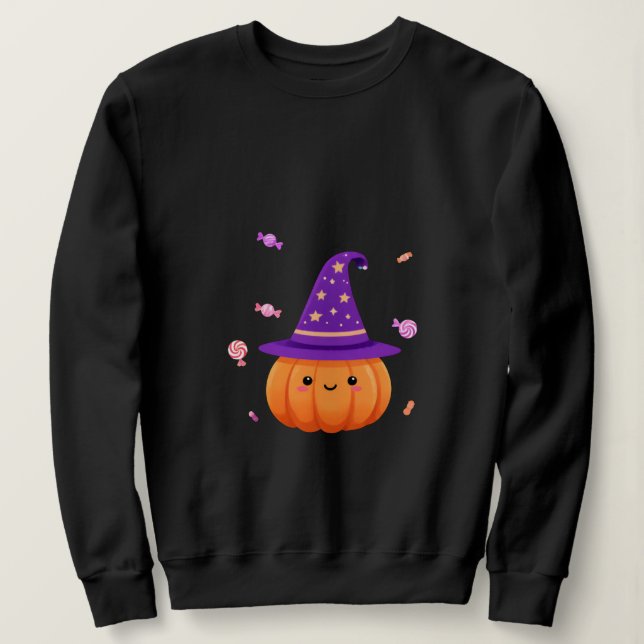 Süßes Halloween  Sweatshirt (Design vorne)