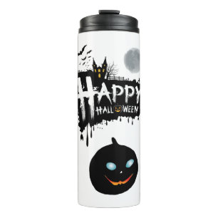 süßes Halloween T-Shirt FROHES Halloween Thermosbecher