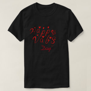 Süßes Happy Val's Day Paar T-Shirt