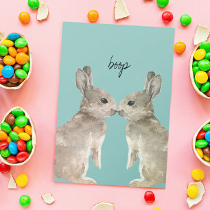 Süßes Häschen Boop Liebe Ostern Jubiläum Karte