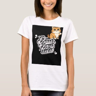 Süßes Haustier Katzenliebhaber Design T-Shirt