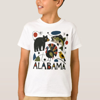Süßes Heim Alabama Folk Art T-Shirt