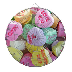 Süßes Herz Dartscheibe