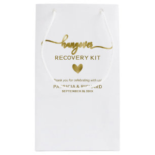 Süßes Herz Kalligrafie Hochzeits-Hangover-Kit Klei Kleine Geschenktüte