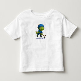 Süßes Hockey-Dino-Shirt für Kinder Kleinkind T-shirt