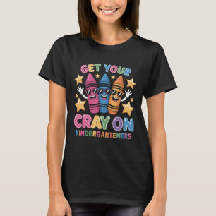 Süßes 'Hol dir deinen Stift raus' Kindergarten-Shi T-Shirt
