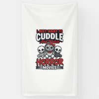Süßes Horrorfilm-Kuschel-Vintage-Grafik-Shirt-Des