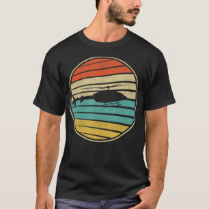 Süßes Hubschrauber-Geschenk Retro Vintage 70er 80e T-Shirt