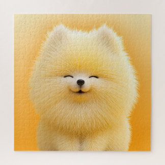 Süßes Hund Fell Freund Designs Lustiges Puzzle
