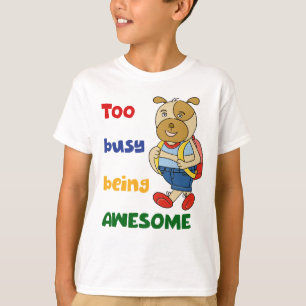 Süßes Hund-Grafik-T-Shirt für Kinder T-Shirt