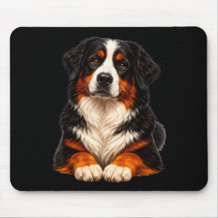 Süßes Hundeliebhaber-Design Berner Sennenhund  Mousepad