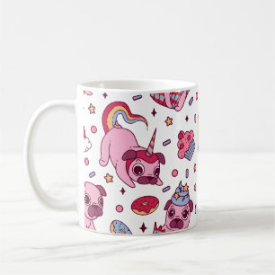 Süßes Hundemuster für Hundeliebhaber Kaffeetasse