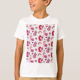 Süßes Hundemuster für Hundeliebhaber T-Shirt