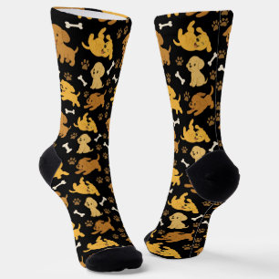 Süßes Hundemuster Socken