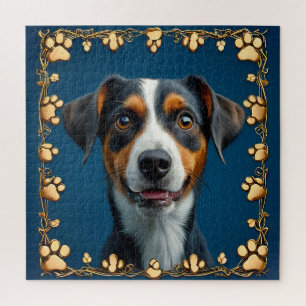 Süßes Hundeporträt-Geschenk für Hundebesitzer Puzzle