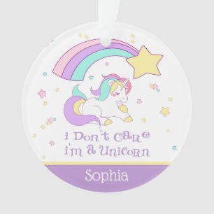 Süßes individuelles personalisiertes magisches Reg Ornament