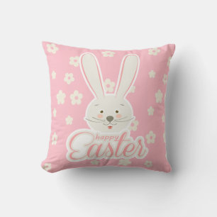 SÜßES KANINCHEN FROHE OSTERN FEIER Trendy Kissen