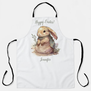 Süßes Kaninchen Frohe Ostern Küchenschürze Schürze